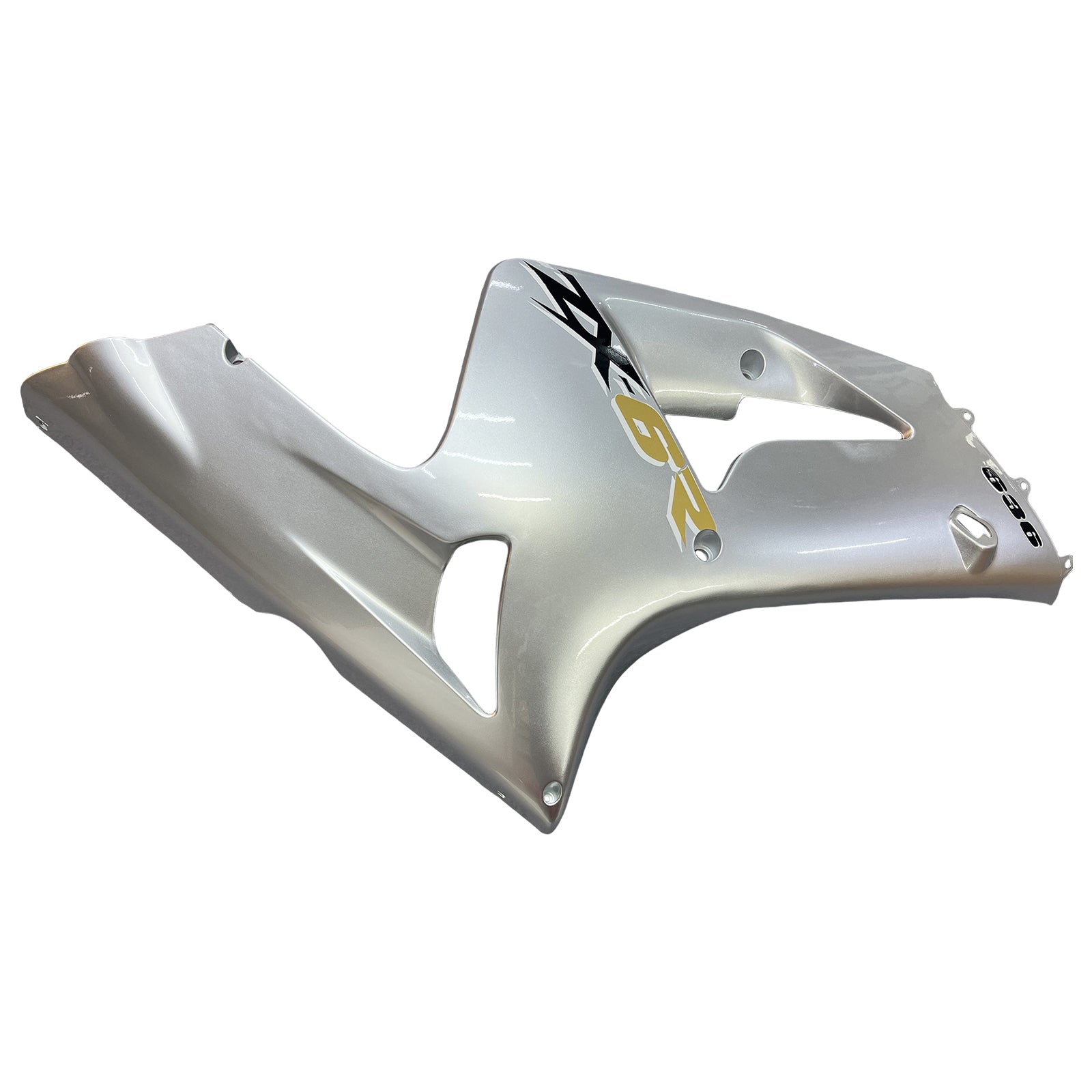 Amotopart 2003–2004 Kawasaki ZX6R Verkleidungs-Silber-Set