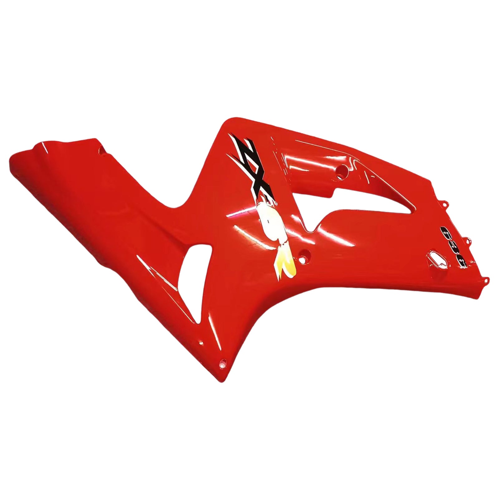 Amotopart 2003–2004 Kawasaki ZX6R Verkleidungsset, Rot