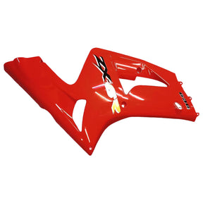 Amotopart 2003-2004 Kawasaki ZX6R Fairing Red Kit