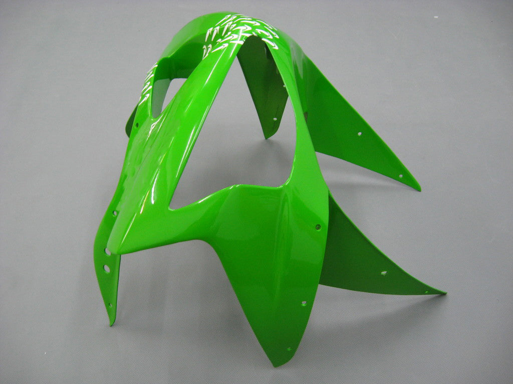 Amotopart Kawasaki ZX6R 2003-2004 Fairing Green Kit