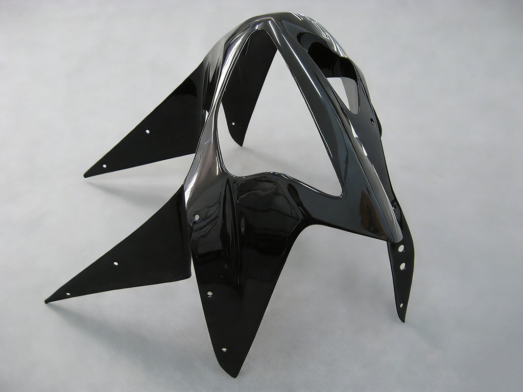 Amotopart 2003-2004 Kawasaki ZX6R Fairing Black&White Kit