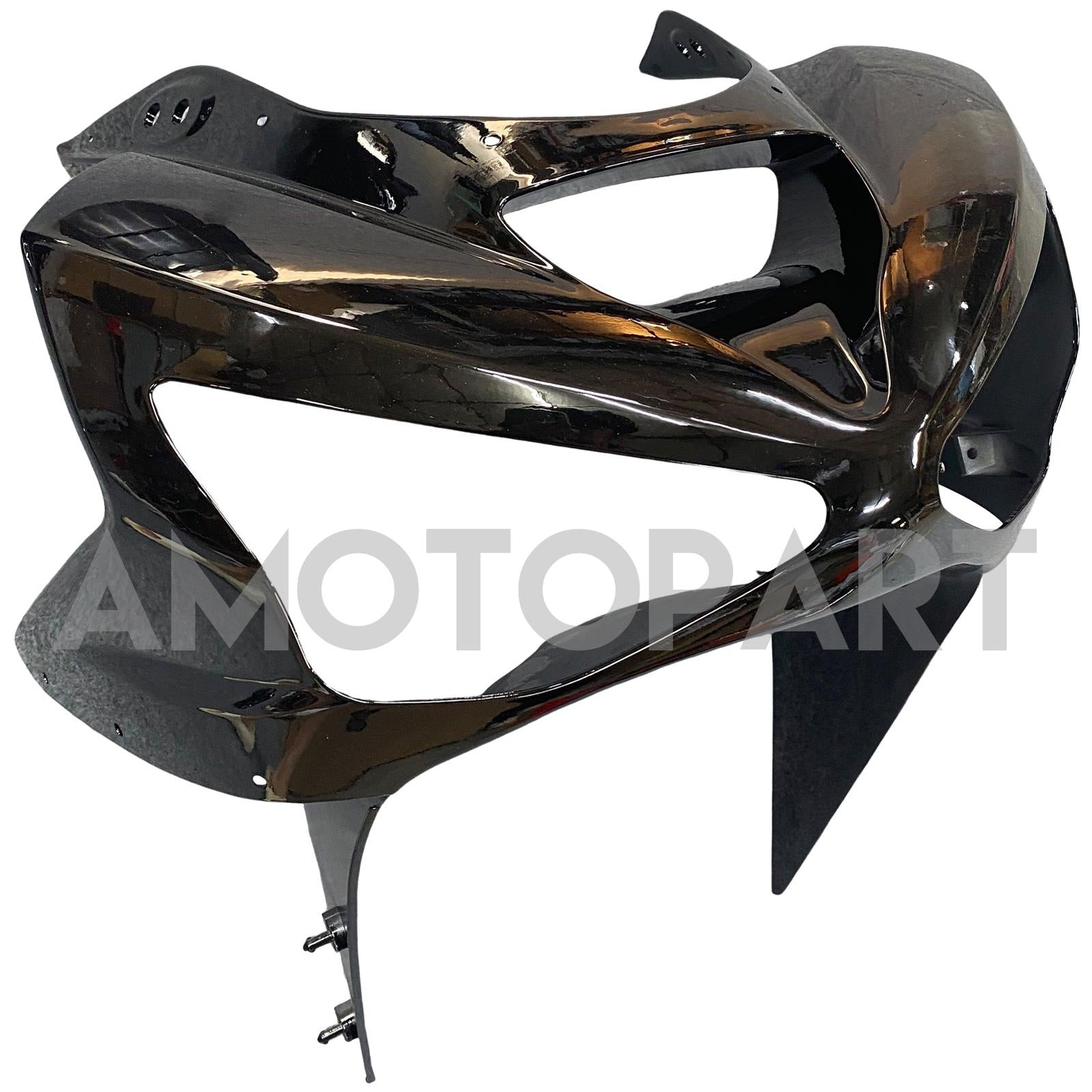 Amotopart 2003-2004 Kawasaki ZX6R Fairing Black Kit