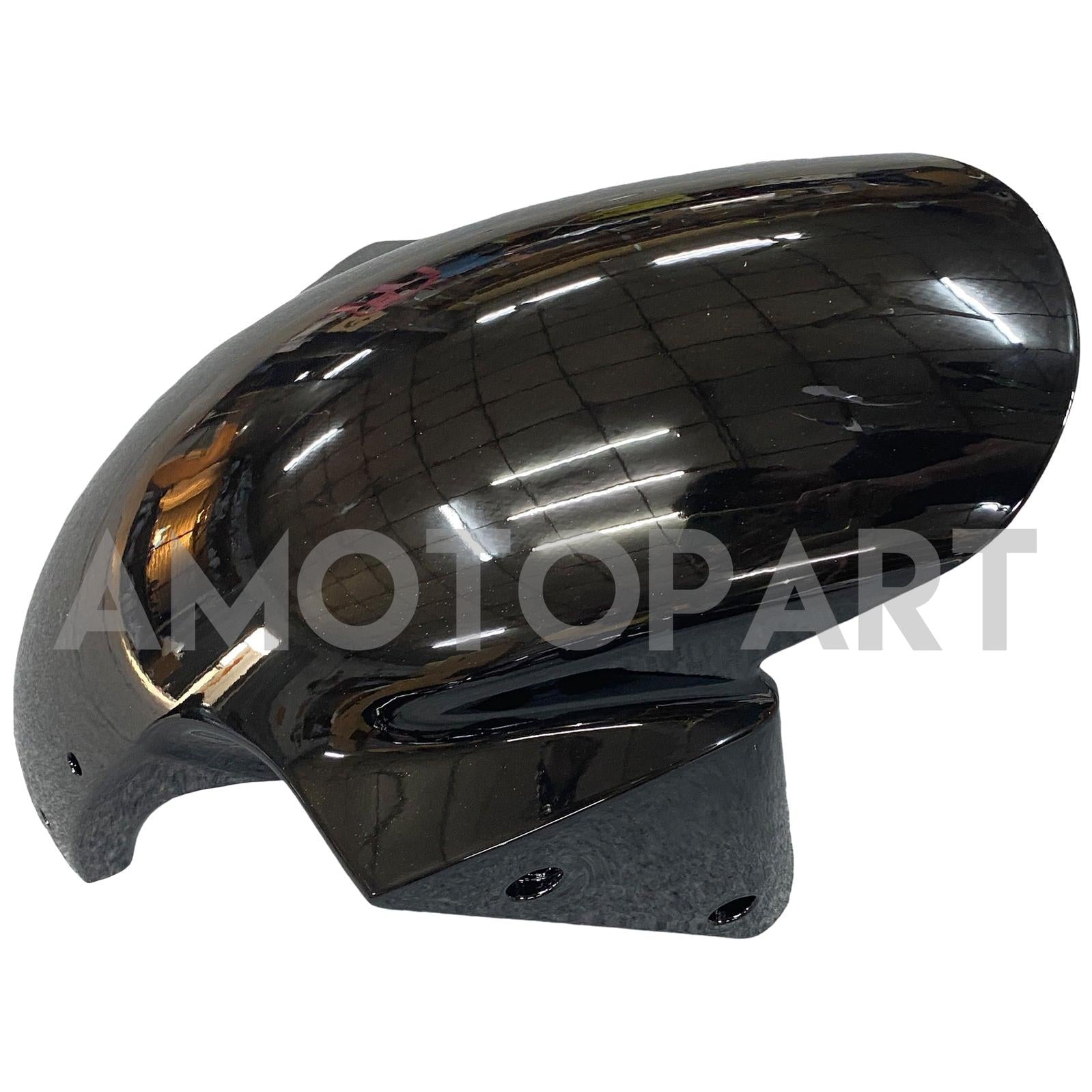Amotopart 2003-2004 Kawasaki ZX6R Fairing Black Kit