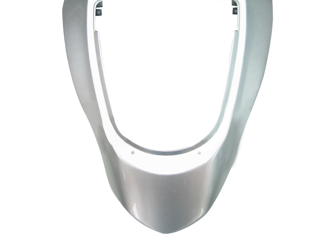 Amotopart 2003-2004 Kawasaki ZX6R Kuip Zilver&Bblauwe vlammenset