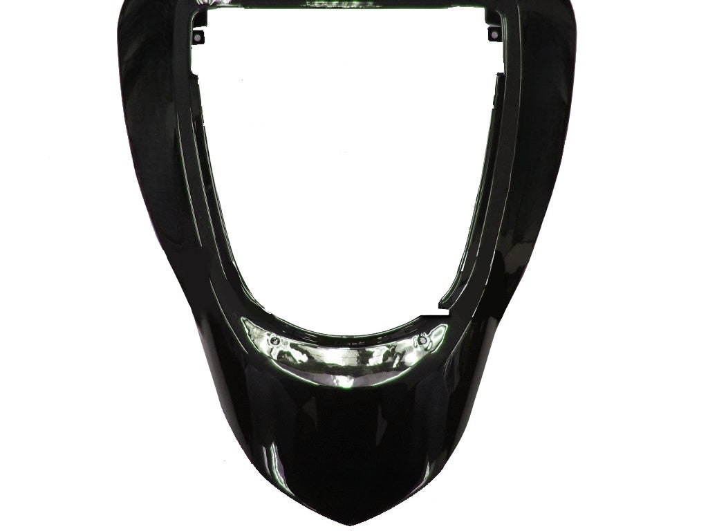 Amotopart 2003-2004 Kawasaki ZX6R Fairng Black&Blue Flame Kit