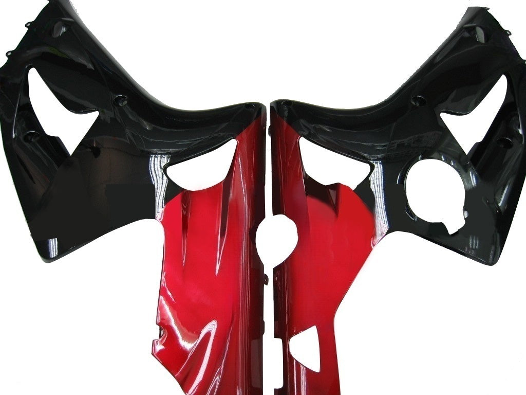 Amotopart 2003-2004 Kawasaki ZX6R Fairing Multi Black Kit