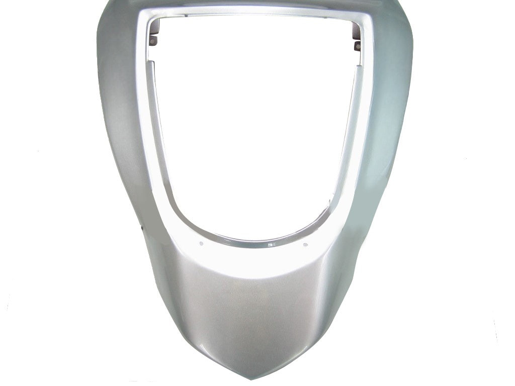 Amotopart 2003-2004 Kawasaki ZX6R Fairing Sliver&Red Kit