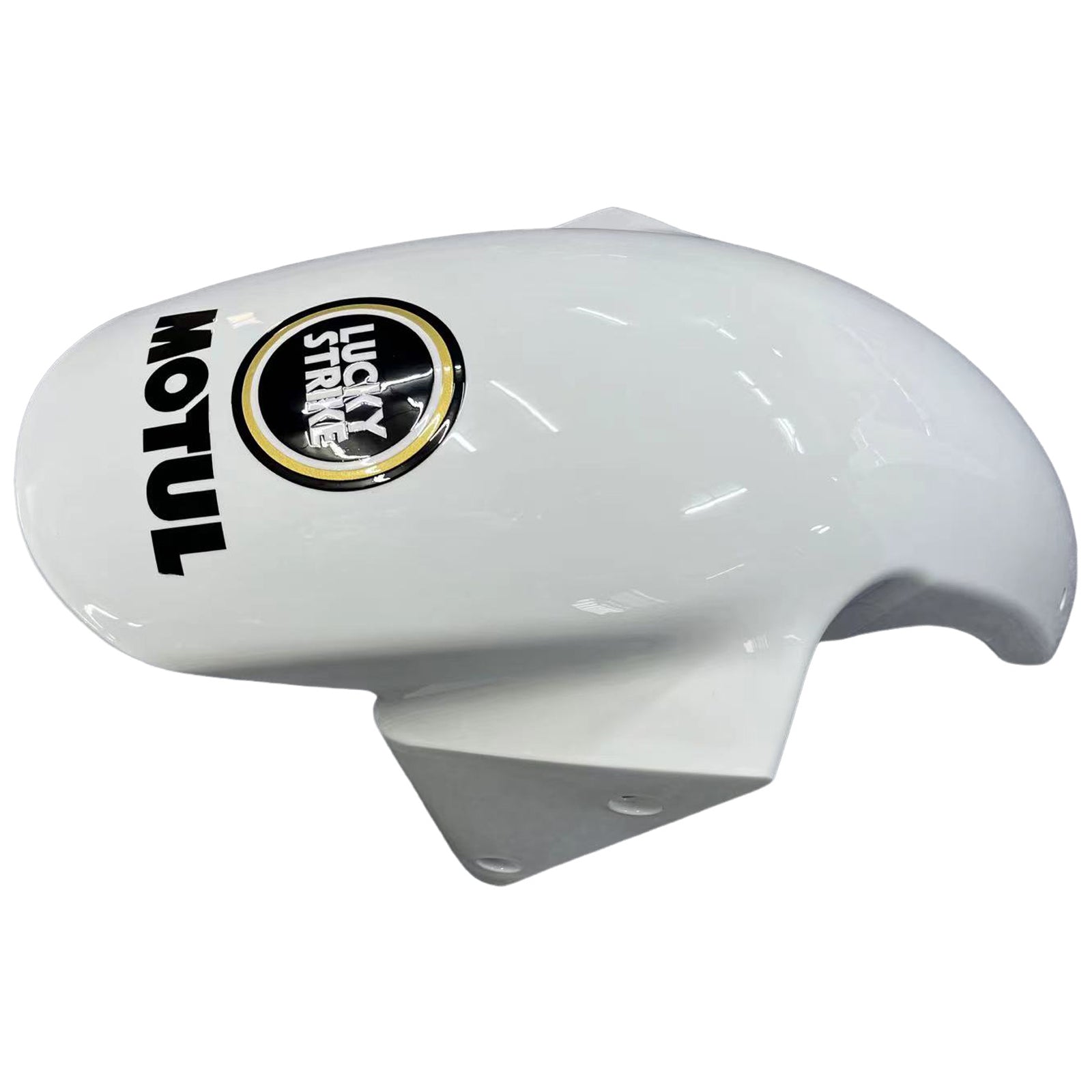 Amotopart 2003-2004 Kawasaki ZX6R Fairing Multi White Kit