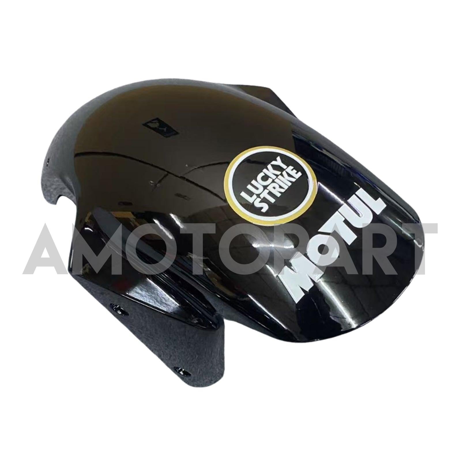 Amotopart 2003-2004 Kawasaki ZX6R 636 Black White Fairing Zestaw