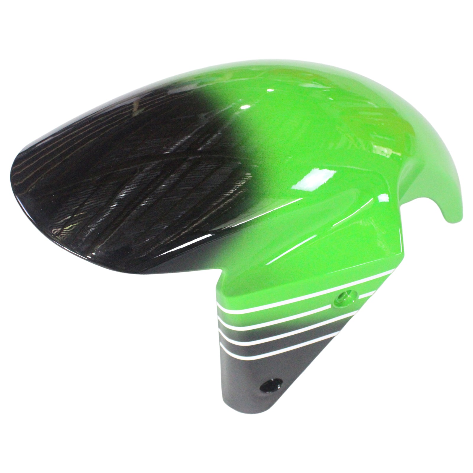 Amotopart 2003-2004 Kawasaki Zx6R 636 Black Green Fairing Kit