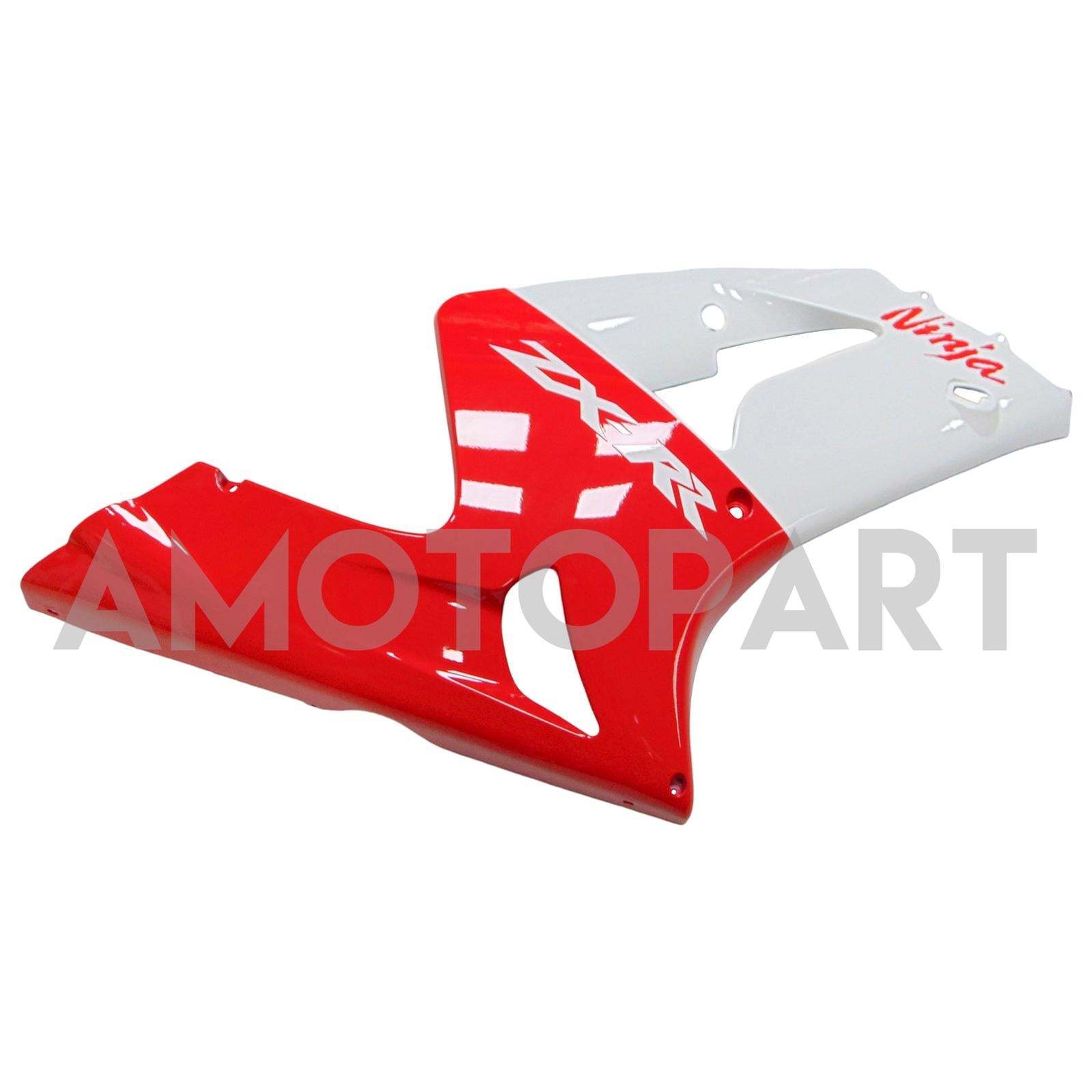 Amotopart 2003-2004 Kawasaki ZX6R 636 Red White Reading Kit