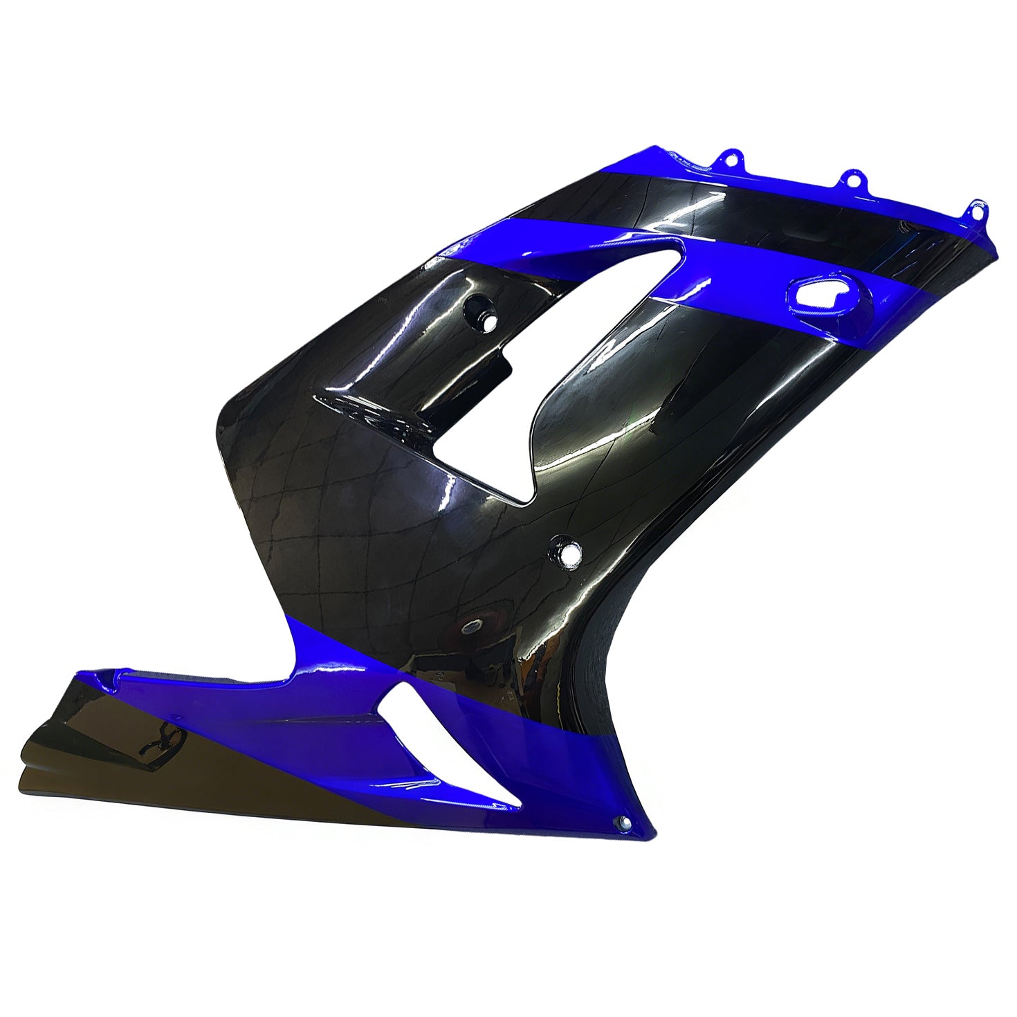 Amotopart 2003-2004 ZX6R 636 Kawasaki Blue&Black  Fairing Kit