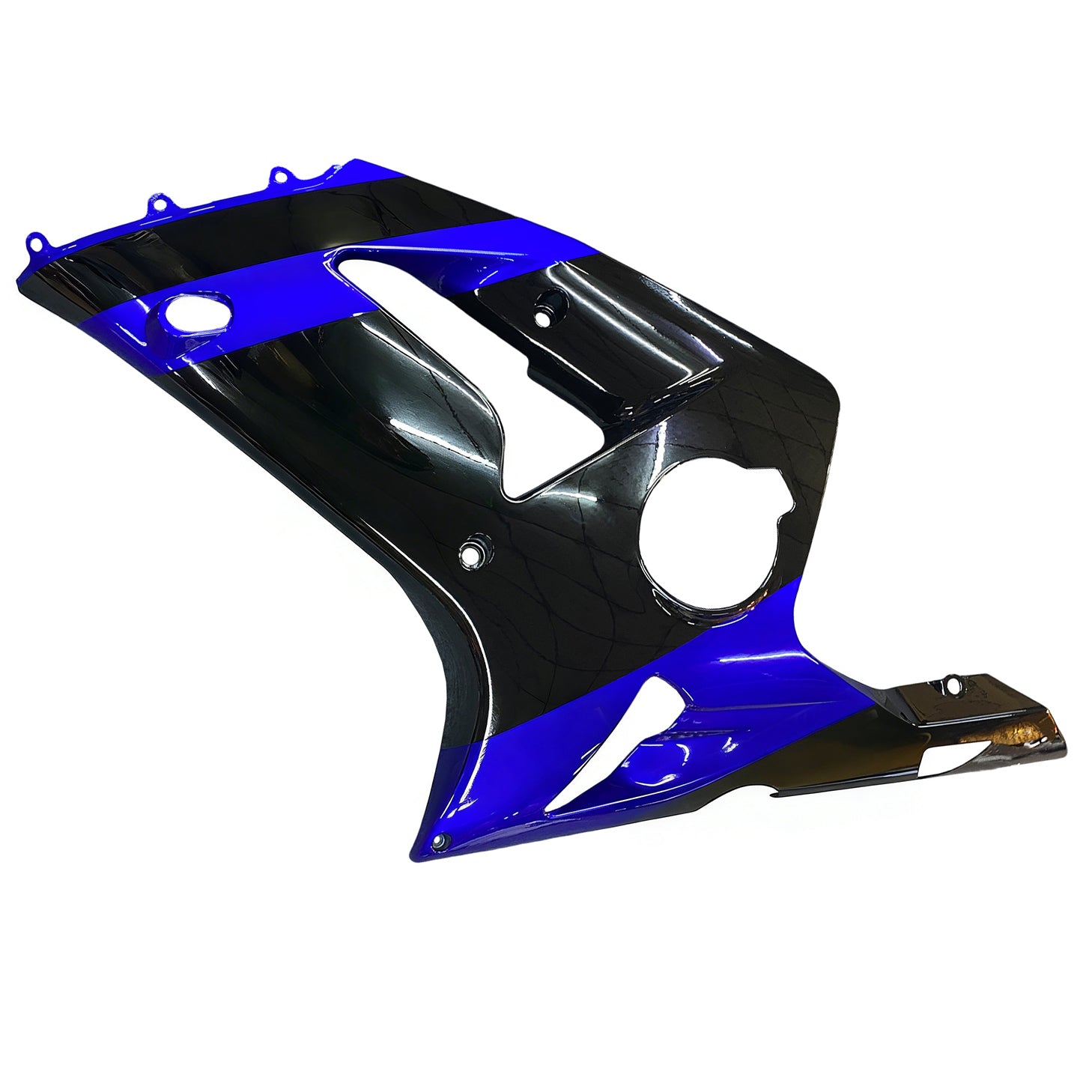 Amotopart 2003-2004 ZX6R 636 Kawasaki Blue&Black  Fairing Kit