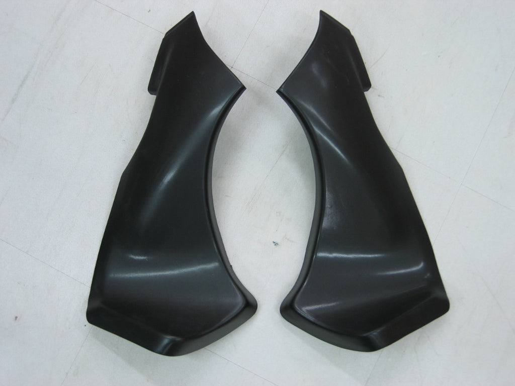 Amotopart 2005-2006 Kawasaki ZX6R 636 Black Green Fairing Kit