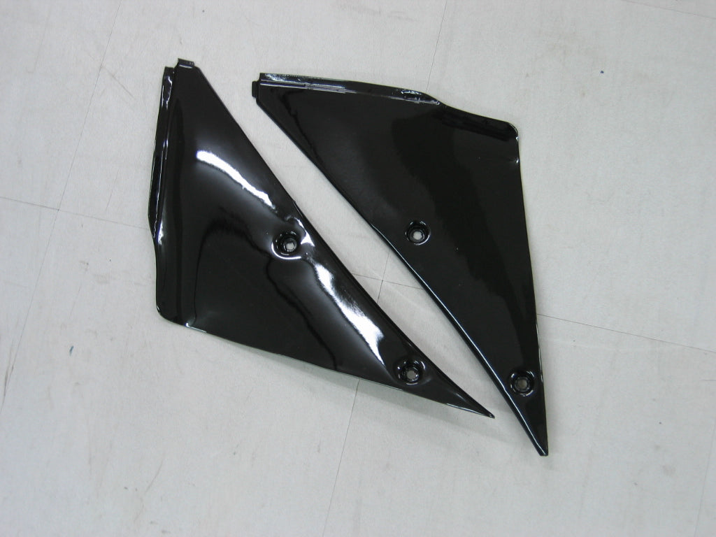 Amotopart 2005-2006 Kawasaki ZX6R 636 Black Green Fairing Kit