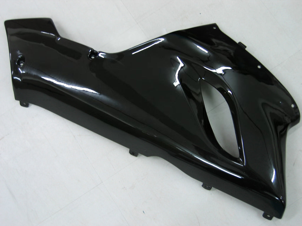 Amotopart 2005-2006 Kawasaki ZX6R 636 Black Green Fairing Kit
