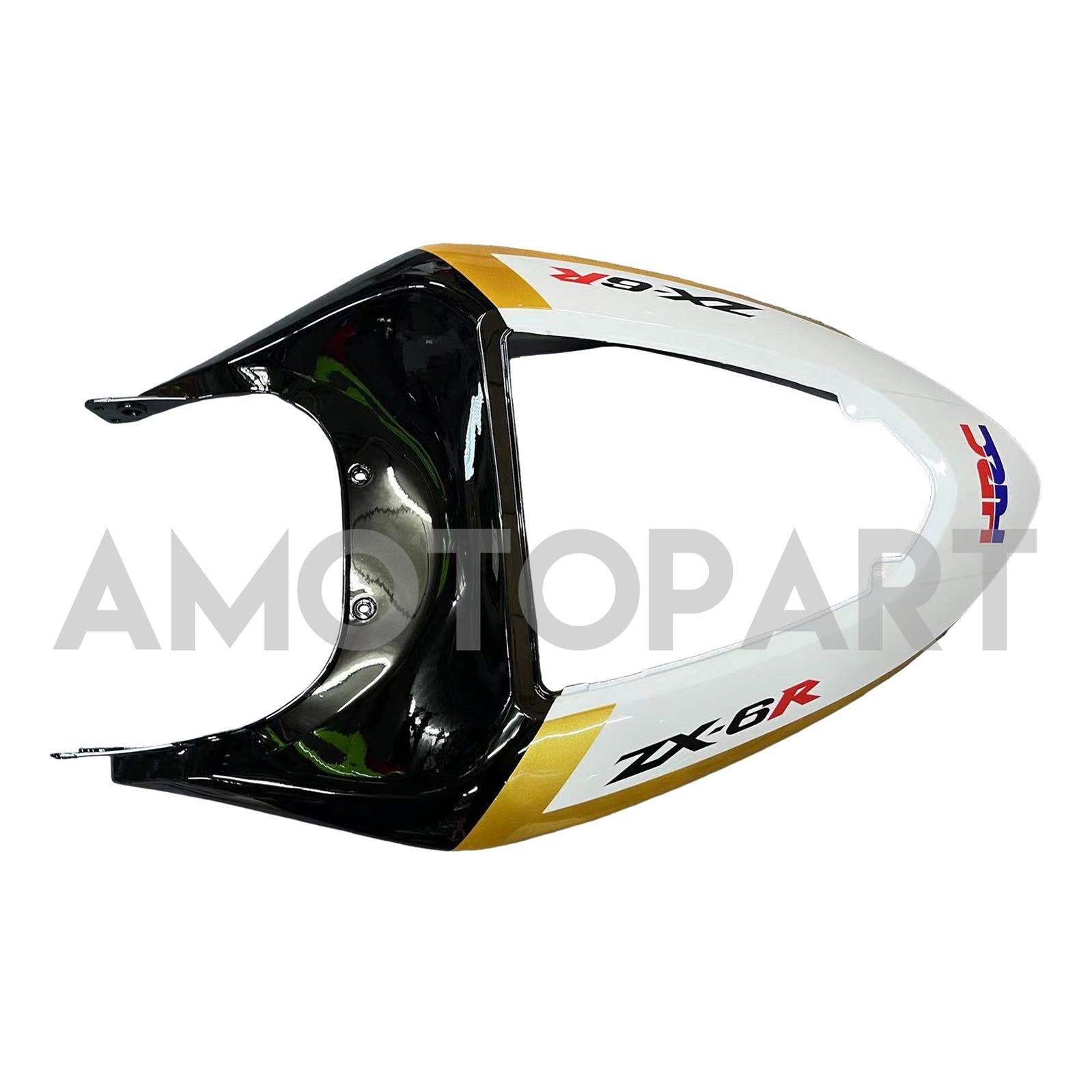 Amotopart 2005–2006 Kawasaki ZX6R 636, Schwarz&Weißes Playboy-Verkleidungsset