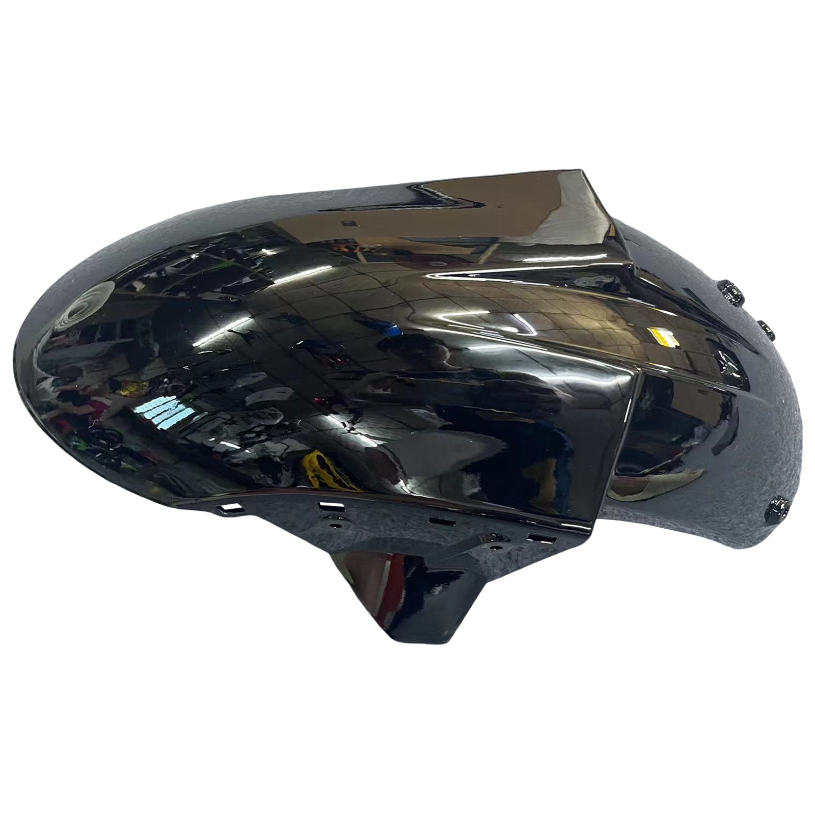 Amotopart 2005-2006 Kawasaki ZX6R 636 Black & Red Fairing Zestaw