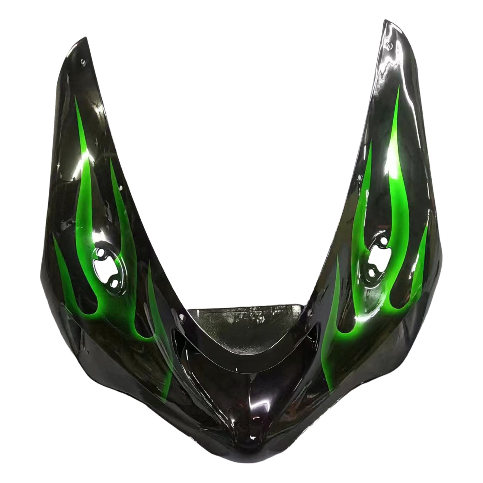 Amotopart 2005-2006 Kawasaki ZX6R 636 Fairing Green&Black Kit