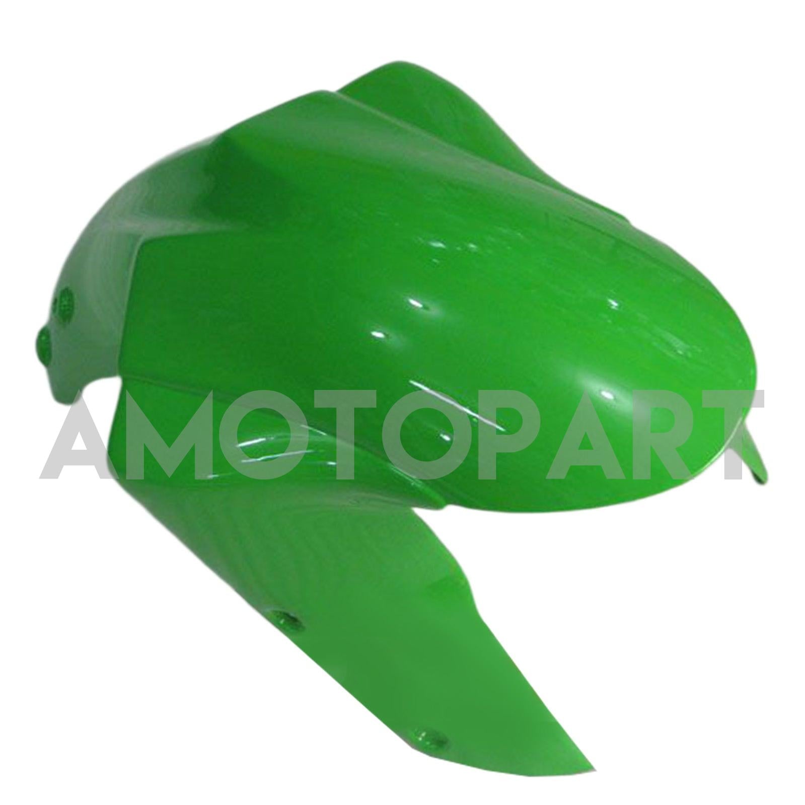 Amotopart 2005-2006 Kawasaki ZX6R 636 Fairing Green Kit