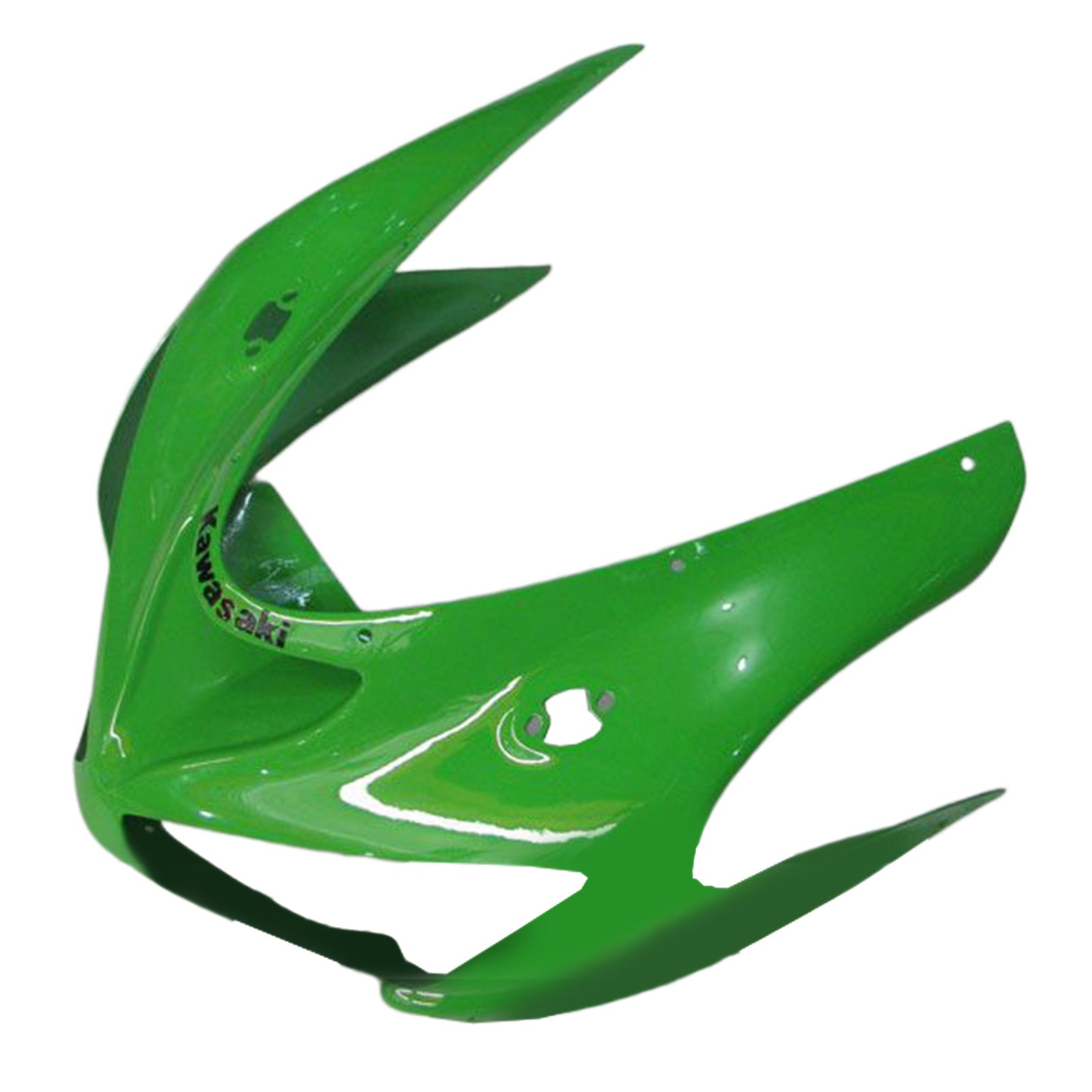 Amotopart 2005-2006 Kawasaki ZX6R 636 Fairing Green Kit