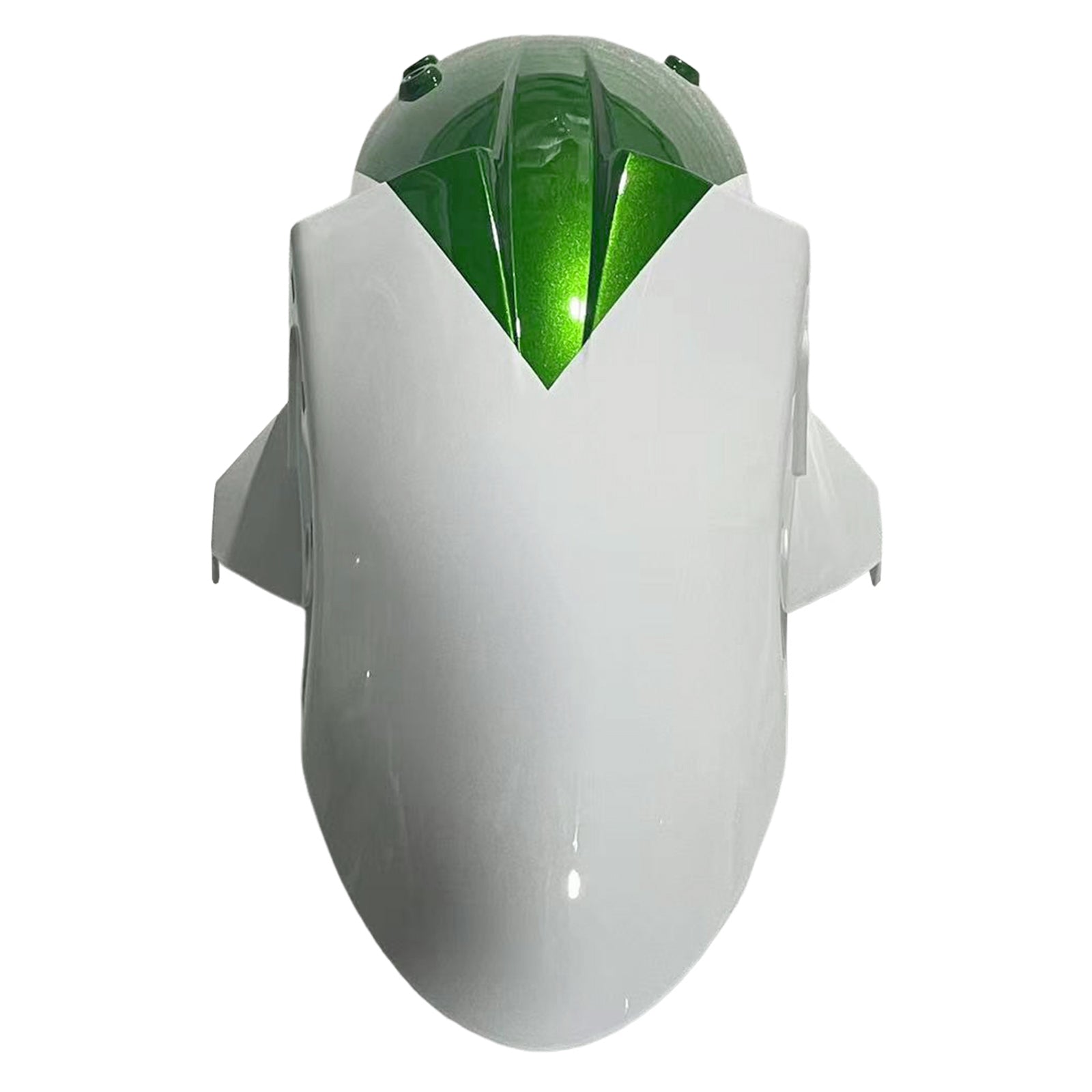 Amotopart 2005-2006 Kawasaki ZX6R 636 White&Green Fairing Kit