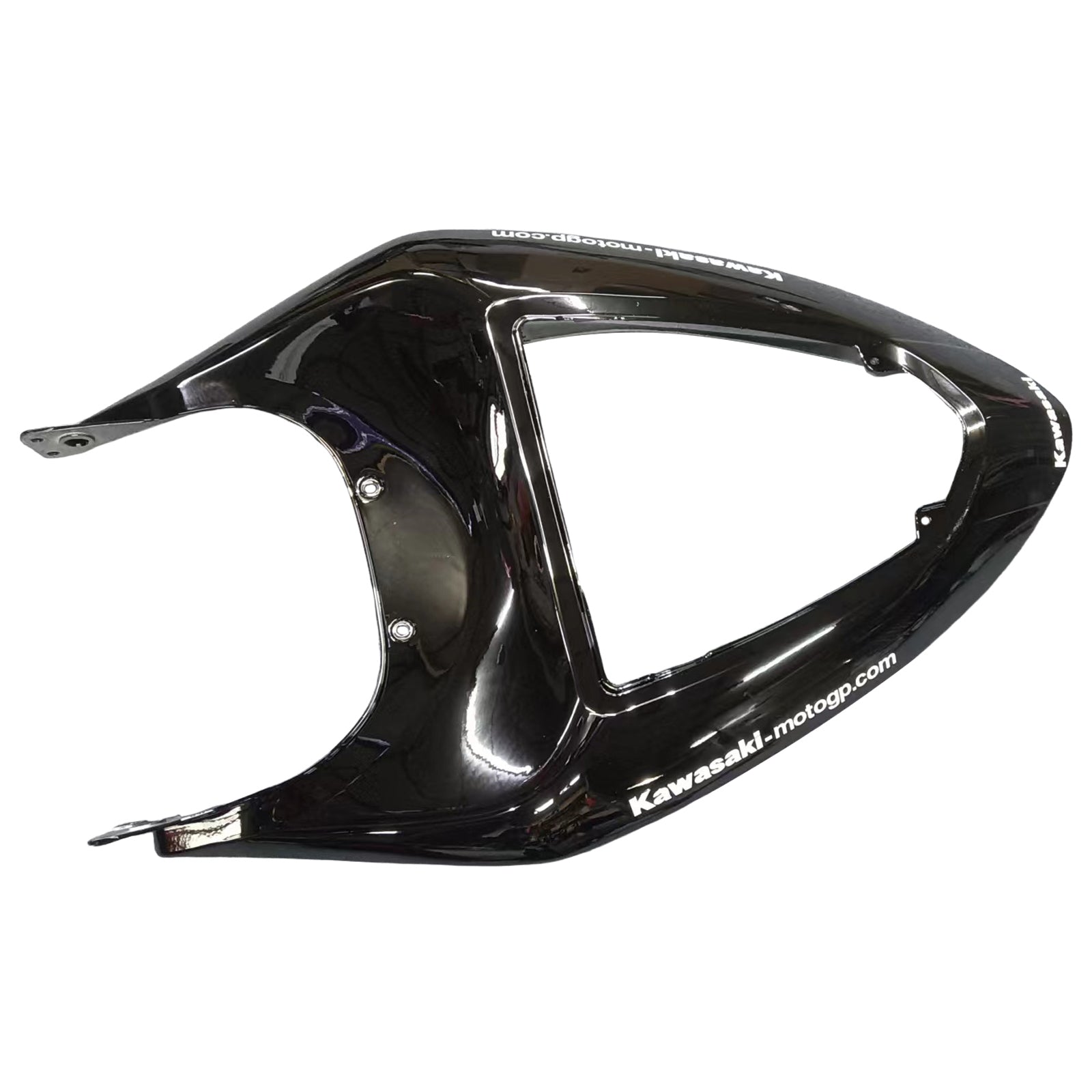 Amotopart 2005-2006 Kawasaki ZX6R 636 Black Monster Fairing Kit