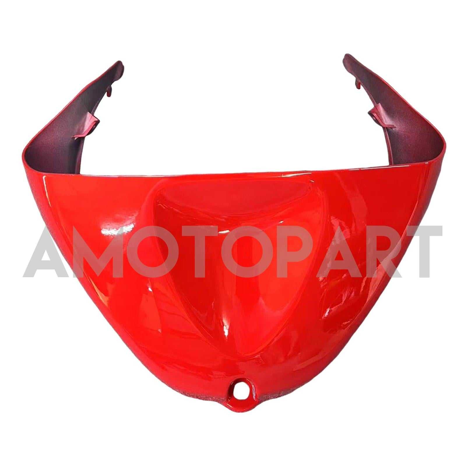 Amotopart 2005-2006 Kawasaki ZX6R 636 Red & Black Fairing Kit