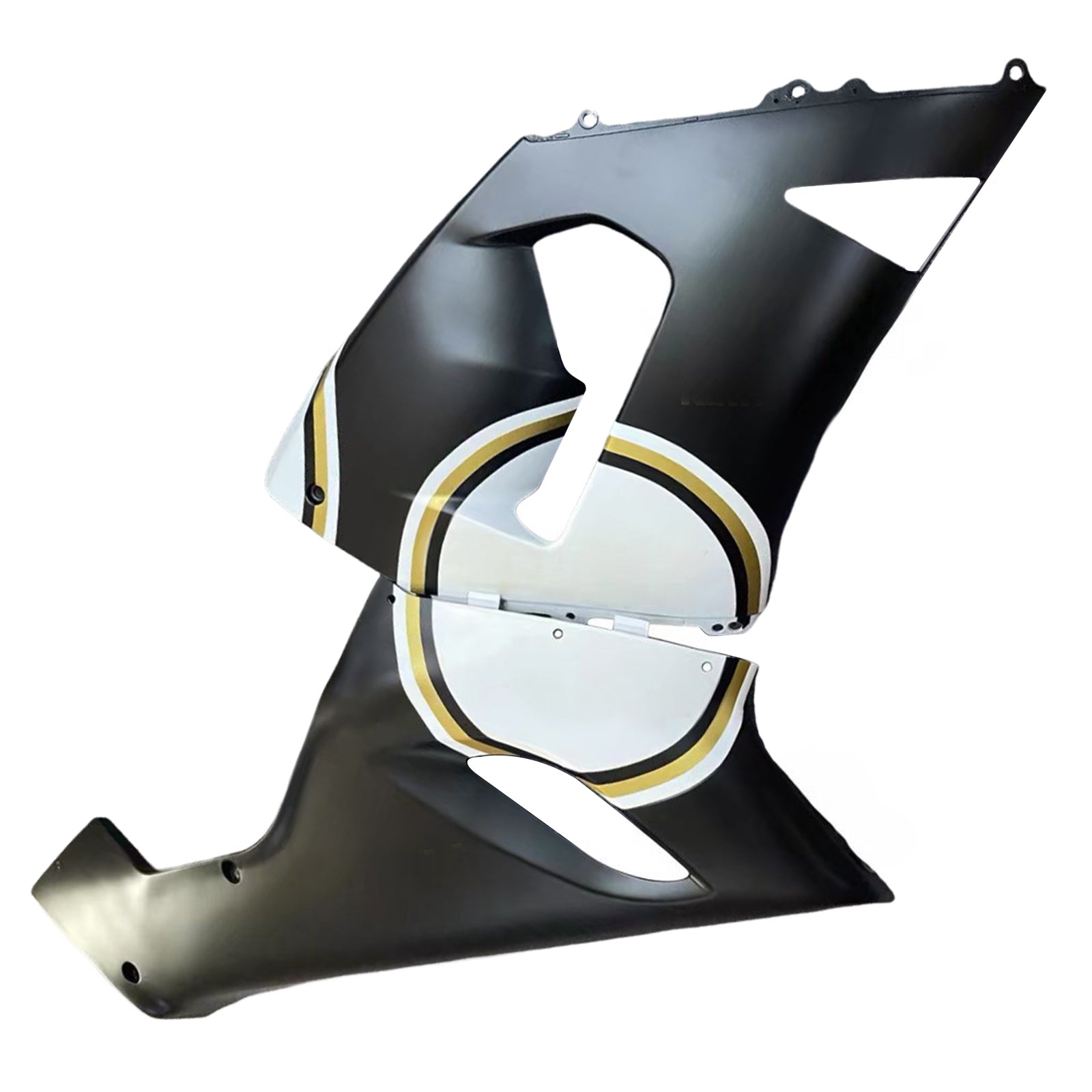 Amotopart 2005-2006 Kawasaki ZX6R 636 イエロー フェアリングキット