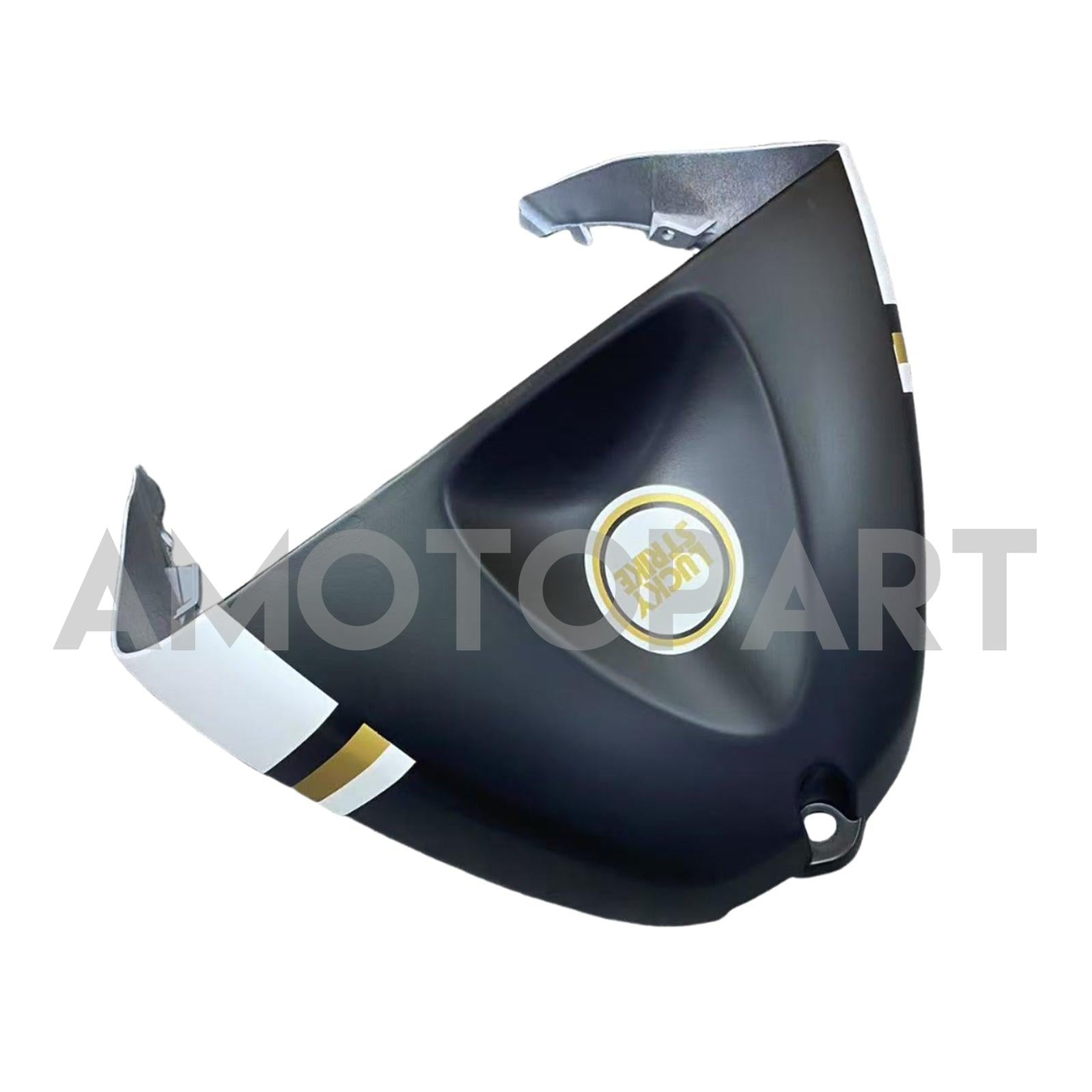 Amotopart 2005-2006 Kawasaki ZX6R 636 Mattes Schwarzweißkit