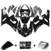 Amotopart Kawasaki 2005-2006 ZX6R 636 All Black Fairing Kit