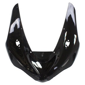 Amotopart Kawasaki 2005–2006 ZX6R 636 komplett schwarzes Verkleidungsset