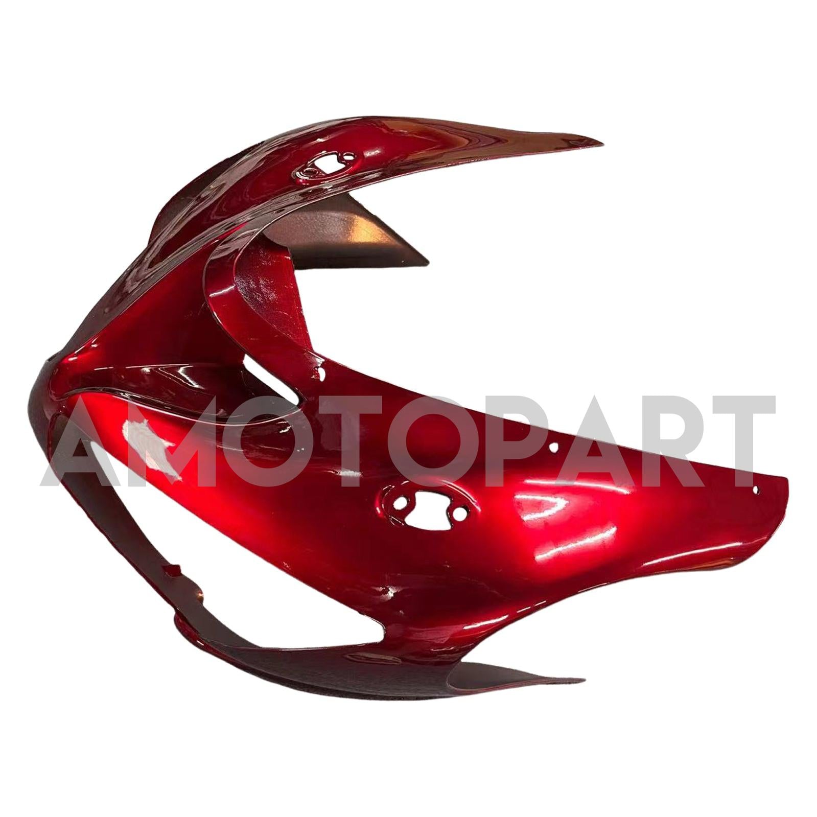 Amotopart Kawasaki 2005-2006 ZX6R 636 Red Black Fearing Kit