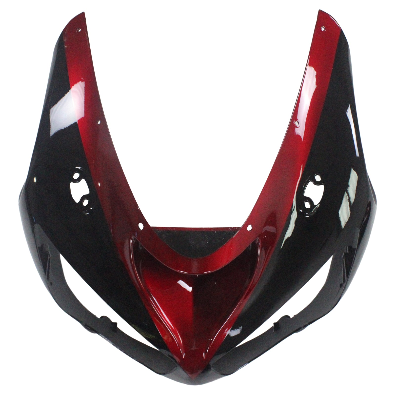 Amotopart Kawasaki 2005-2006 ZX6R 636 Black Red Fairing Kit