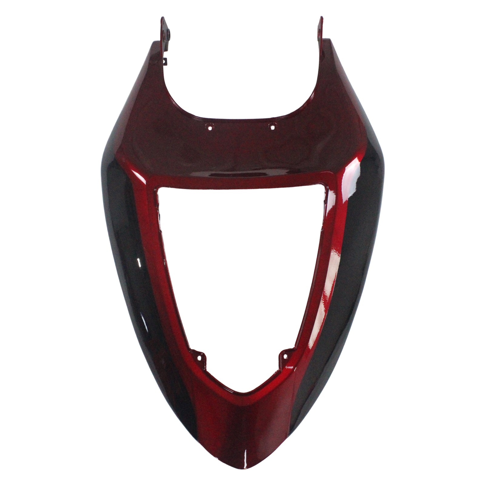 Amotopart Kawasaki 2005-2006 ZX6R 636 Black Red Fairing Kit