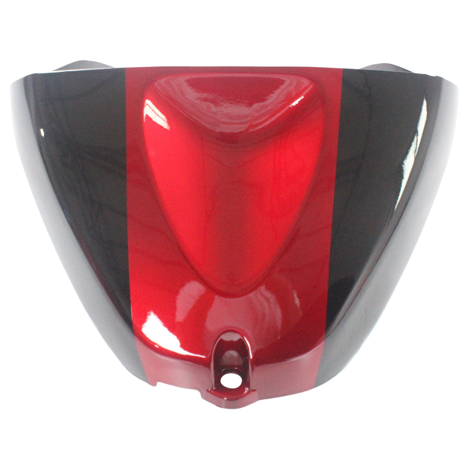 Amotopart Verkleidungsset für Kawasaki 2005–2006 ZX6R 636, Schwarz, Rot