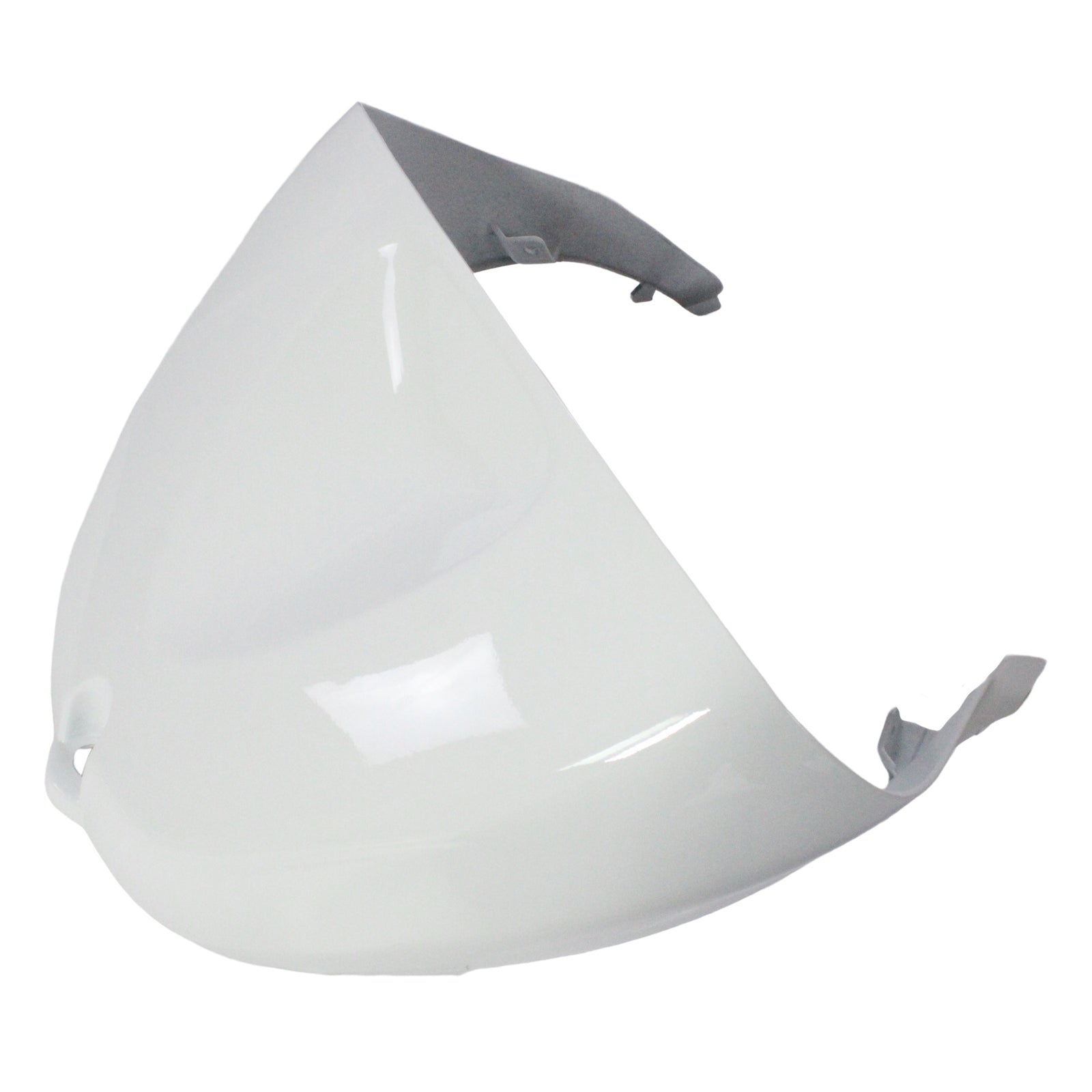 Amotopart Verkleidungsset für Kawasaki 2005–2006 ZX6R 636, Weiß-Mix, Grün