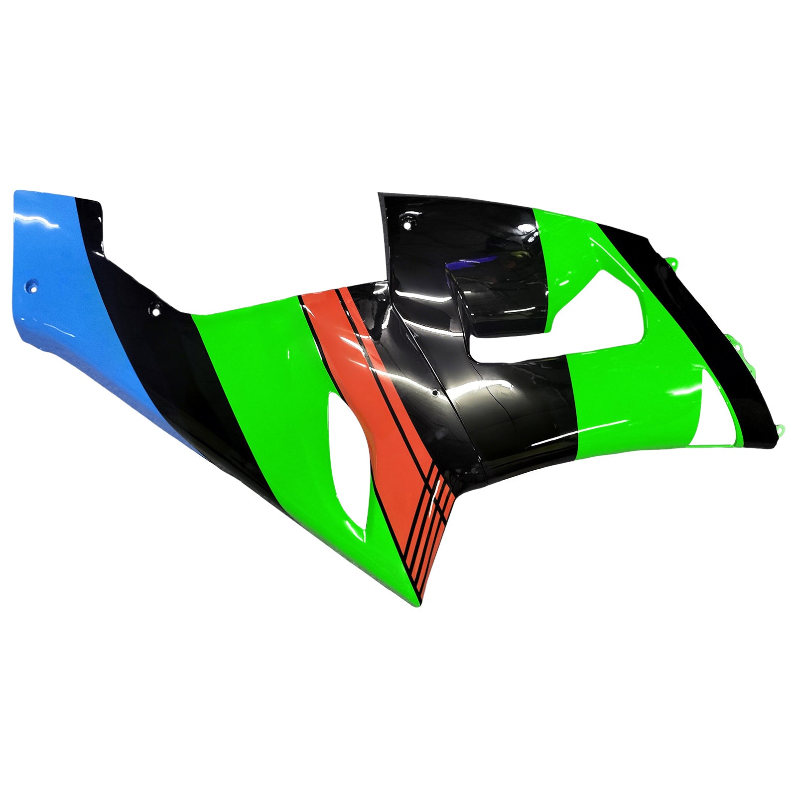 Amotopart Kawasaki 2005-2006 ZX6R 636 Black Colorful Failing Kit