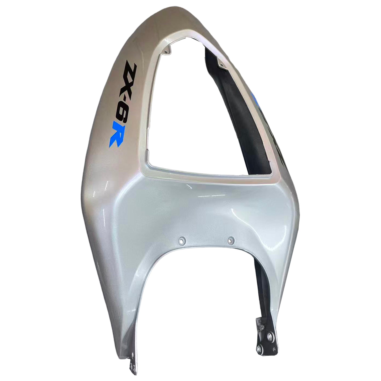 Amotopart Kawasaki 2005-2006 ZX6R 636 Sliver Fairing Zestaw