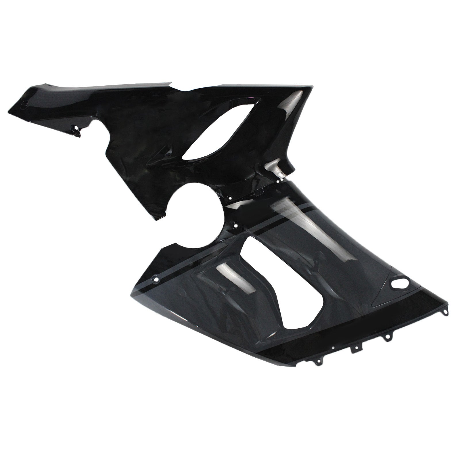 Amotopart Kawasaki 2005-2006 ZX6R 636 Gray Black Fairing Kit