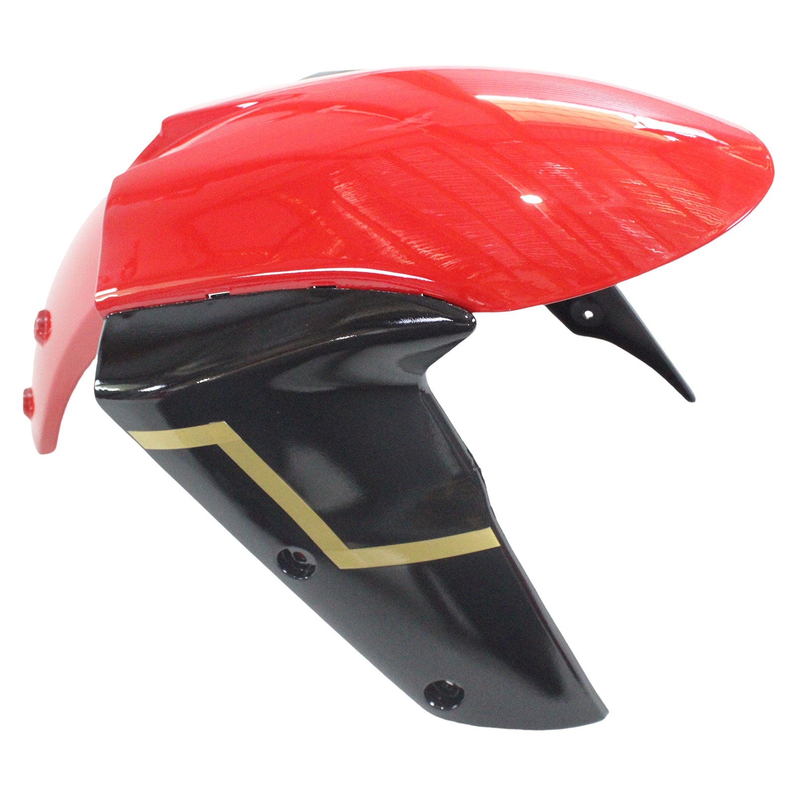 Amotopart Kawasaki 2005–2006 ZX6R 636 rotes Verkleidungsset