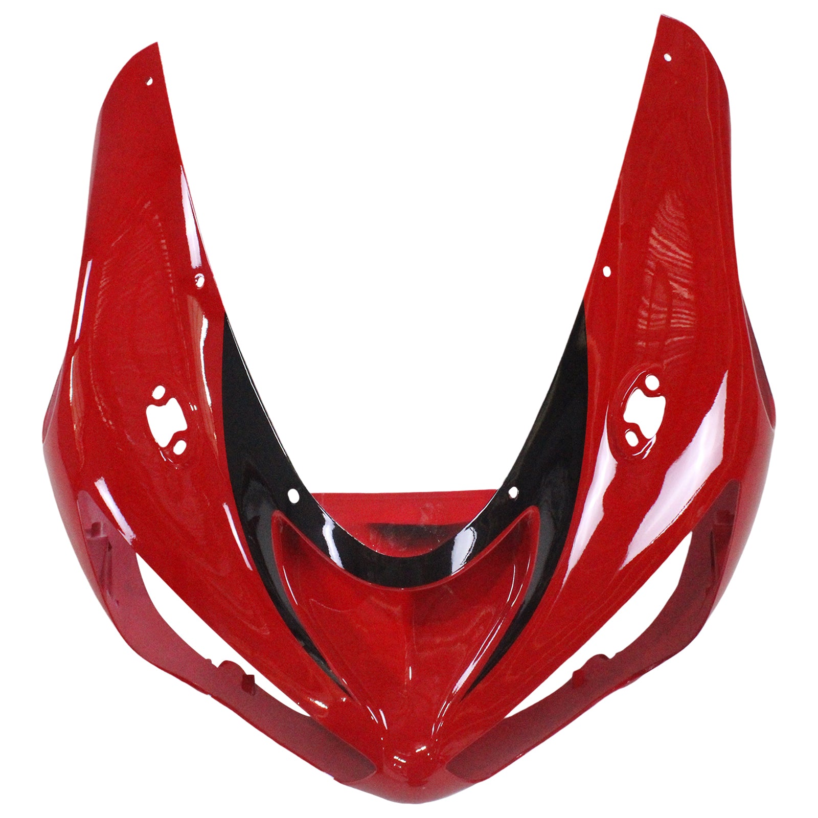 Amotopart Kawasaki 2005–2006 ZX6R 636 rotes Verkleidungsset