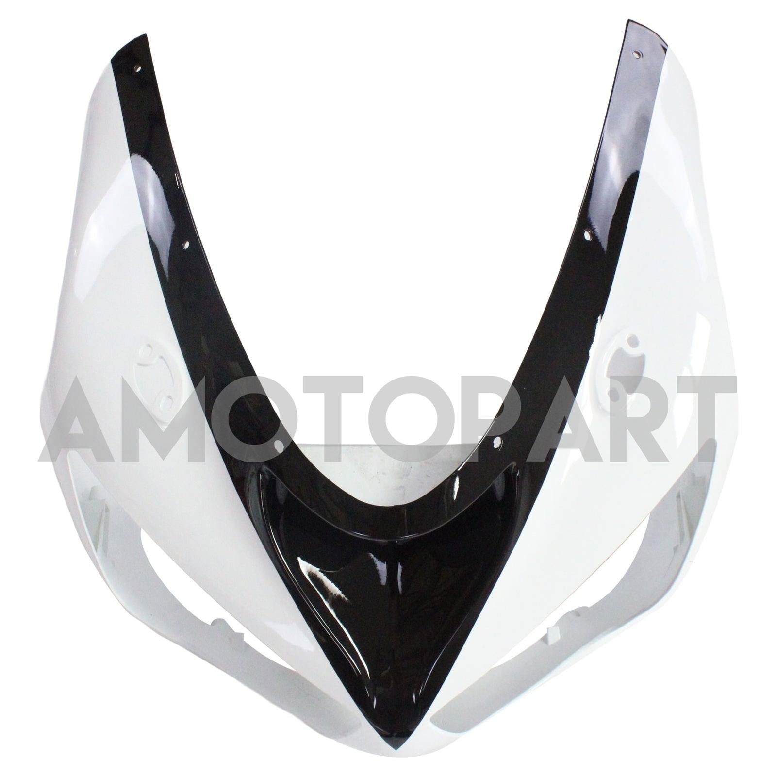 Amotopart Kawasaki 2005-2006 ZX6R 636 White Black Fearing Kit