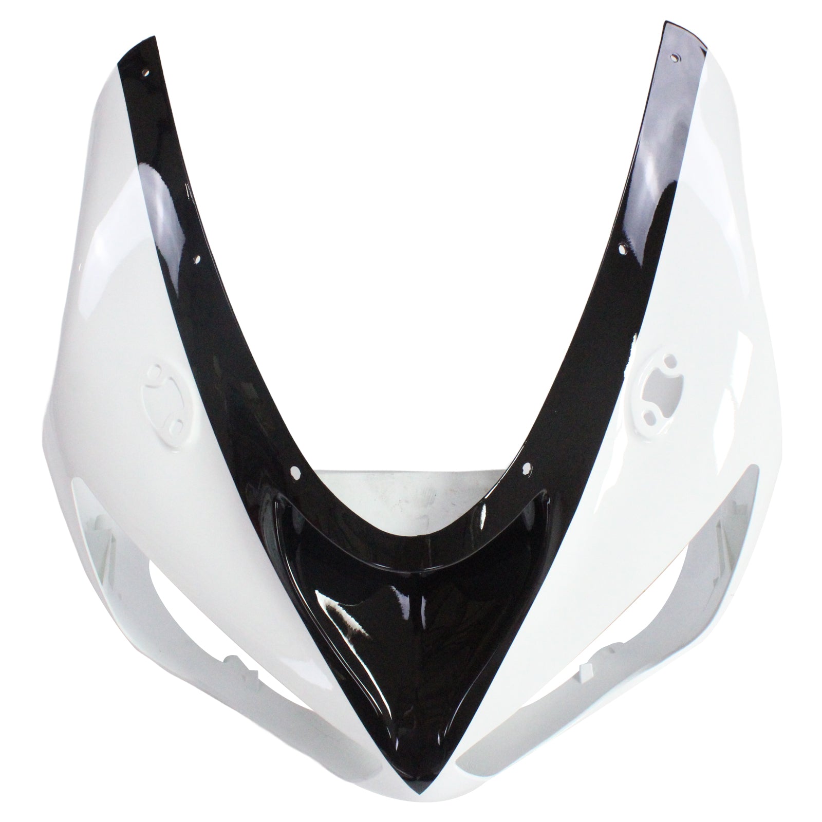 Amotopart Kawasaki 2005-2006 ZX6R 636 White Black Fairing Kit