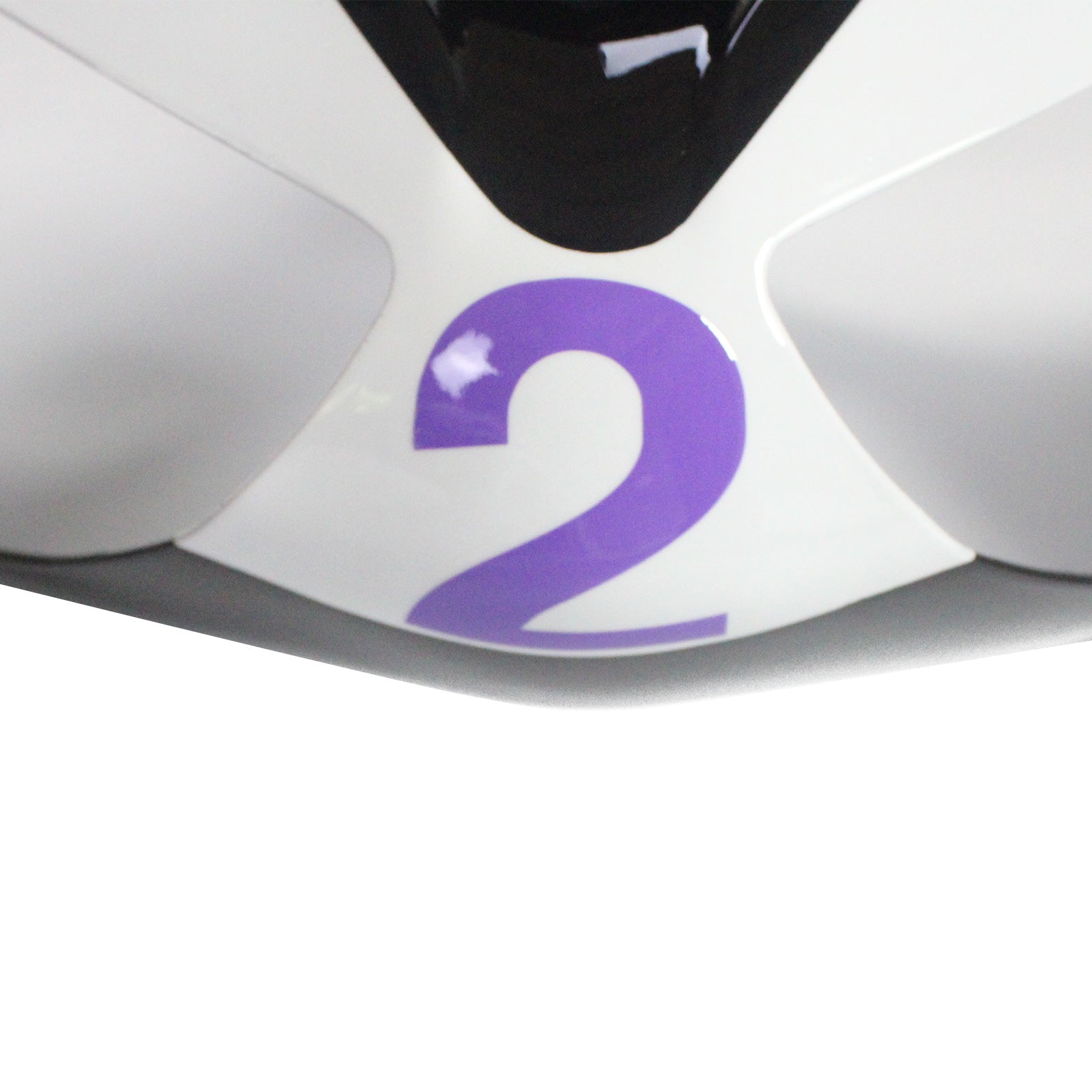Amotopart Kawasaki 2005-2006 ZX6R 636 Black White Fairing Kit