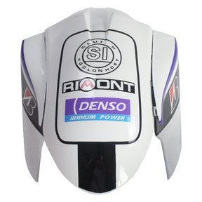 Amotopart Kawasaki 2005-2006 ZX6R 636 Kit carena Playboy nero bianco