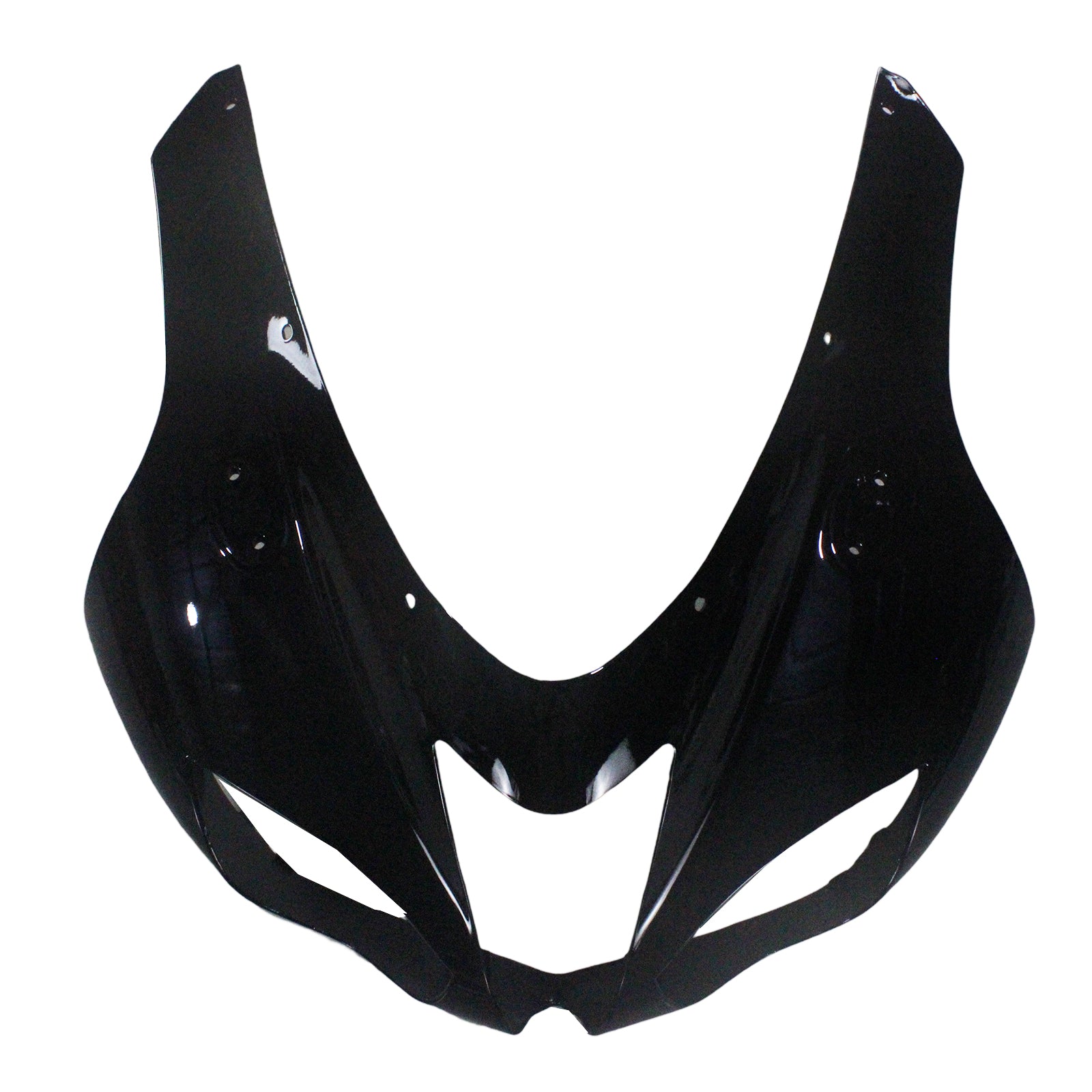 Amotopart 2007-2008 Kawasaki ZX6R 636 Black Fairing Zestaw
