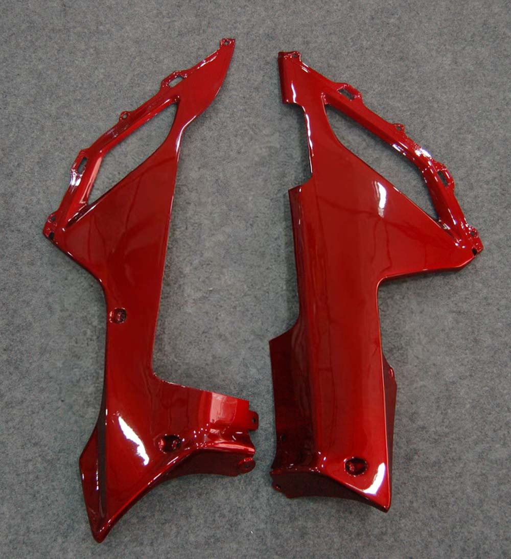 Amotopart 2007–2008 Kawasaki ZX6R 636 Red Flame Verkleidungsset