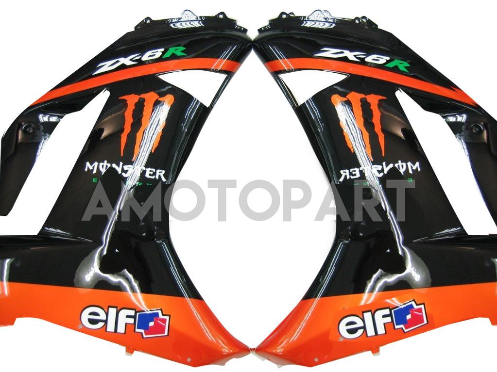 Amotopart Fairings Kawasaki ZX6R 636 (2007-2008) Fairing Kit