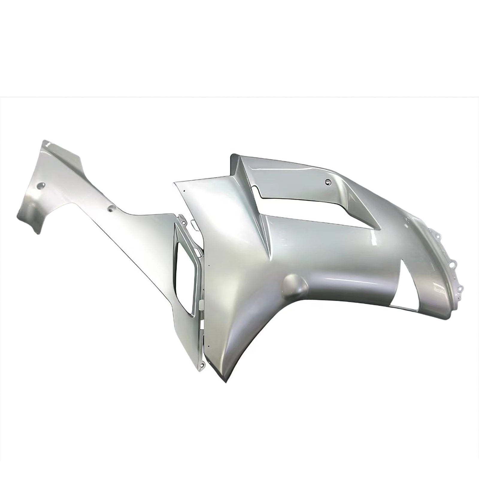 Amotopart Kawasaki ZX6R 636 2007-2008 Silver&Grey Fairing Kit
